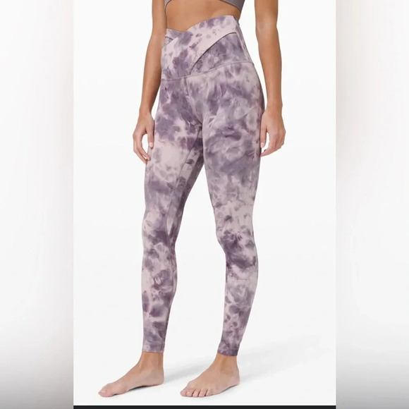 Lululemon Align Super High-Rise Pant 28" Criss Cross Waist, Size 6 - Picture 1 of 5